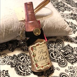 Betsy Johnson wine bottle clutch secret pocket